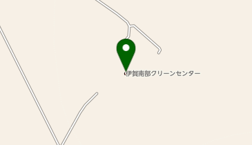 伊賀南部環境衛生組合の地図画像