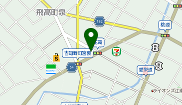 SKパパイラス株式会社の地図画像