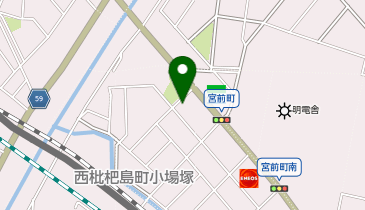神明社の地図画像