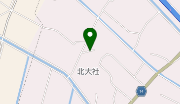 有限会社神田商店の地図画像