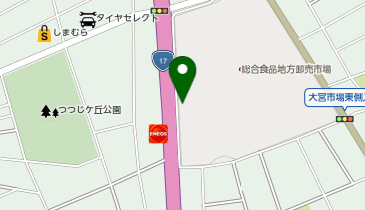 株式会社大宮中央青果市場の地図画像