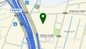 株式会社なにわ花いちばの地図画像