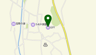 有限会社ホテル山川の地図画像