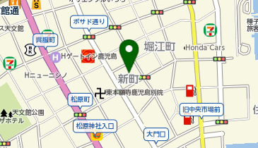 有限会社さつま苑の地図画像