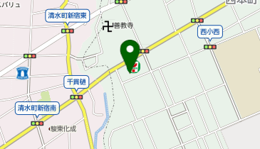 有限会社植松内装の地図画像