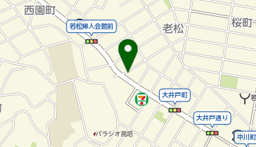 有限会社うちわファーマシーの地図画像