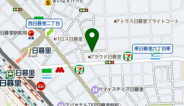 東京合同自動車株式会社の地図画像