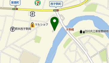 NPO法人白川流域リバーネットワークの地図画像