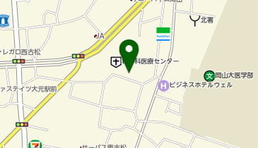 一般社団法人日本公的病院精神科協会の地図画像