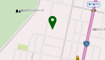 社会福祉法人砂川福祉会の地図画像