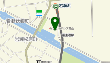 一般財団法人岩瀬カナル会館の地図画像