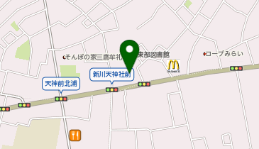 三鷹交通株式会社の地図画像