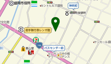 岩手県火災共済協同組合の地図画像