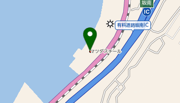 マツダスチール株式会社の地図画像