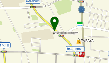 株式会社武蔵境自動車教習所の地図画像