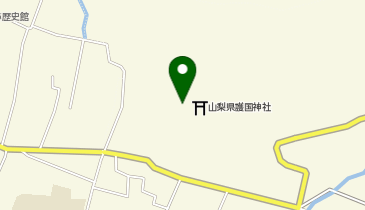 山梨県護国神社の地図画像
