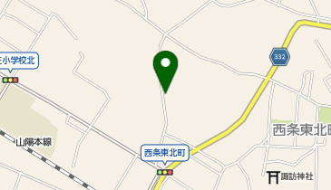 日本基督教団東広島教会の地図画像