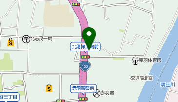 国際交通株式会社の地図画像