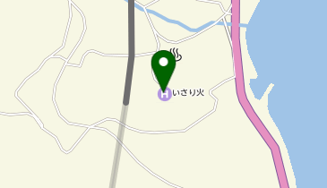 株式会社いさり火の地図画像
