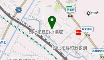有限会社マドコロの地図画像