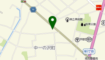 栃木県病院厚生年金基金の地図画像