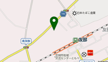 太平洋陸送株式会社 友部営業所の地図画像