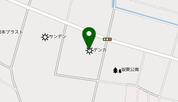 デンカ株式会社 伊勢崎工場の地図画像
