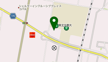 浜井電球工業株式会社 山形営業所の地図画像