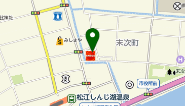ソウルドアウト株式会社 松江営業所の地図画像