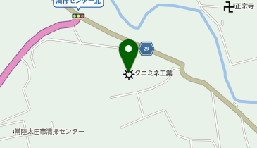クニミネ工業株式会社 太田工場の地図画像