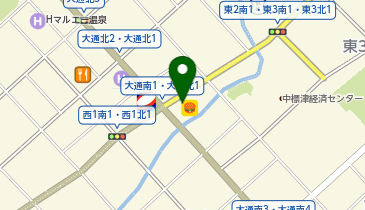 信興商事株式会社 中標津支店/アパマンショップ中標津店の地図画像