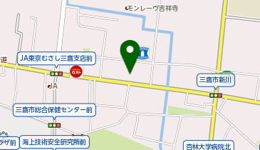 国際自動車株式会社 三鷹営業所の地図画像