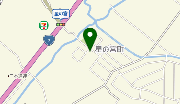 一般財団法人新潟県けんこう財団 下越巡回健診センターの地図画像