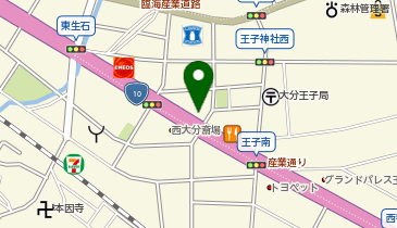 株式会社ニップス 大分オフィスの地図画像