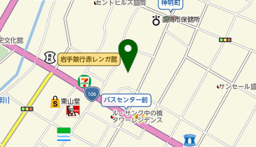 東北自動車共済協同組合 岩手県火災共済協同組合の地図画像