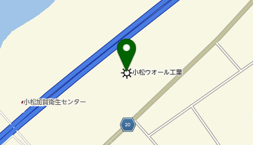 小松ウオール工業株式会社 第三工場の地図画像
