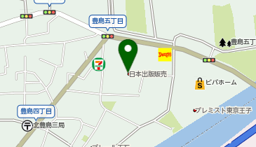 日本出版販売株式会社 王子流通センターの地図画像