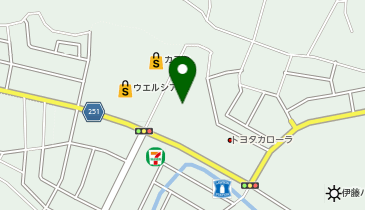株式会社デザインアーク 北関東配送センターの地図画像