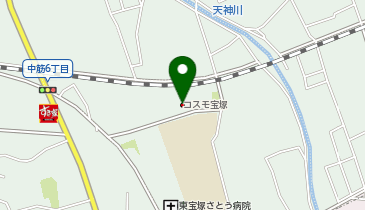 株式会社河南測量設計 宝塚支店の地図画像