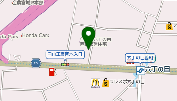 [EV]Lucky Parking 六丁の目西町の地図画像