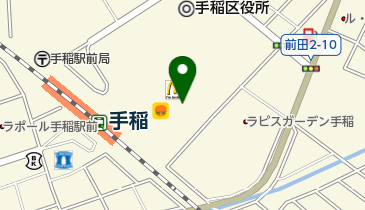ゆうちょ銀行 札幌支店 イオン札幌手稲駅前ショッピングセンター内出張所(ATM)の地図画像