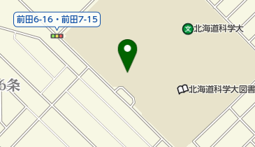 ゆうちょ銀行 札幌支店 北海道科学大学内出張所(ATM)の地図画像