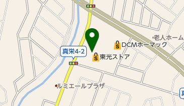 ゆうちょ銀行 札幌支店 東光ストア真栄店内出張所(ATM)の地図画像