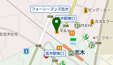 ゆうちょ銀行 さいたま支店 丸井ファミリー志木店内出張所(ATM)の地図画像