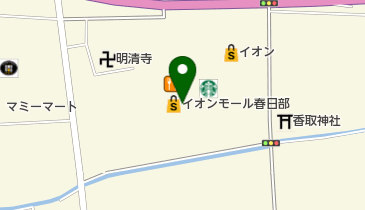 ゆうちょ銀行 さいたま支店 イオンモール春日部内出張所(ATM)の地図画像