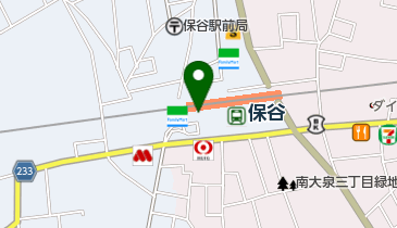 ゆうちょ銀行 本店 西武池袋線保谷駅出張所(ATM)の地図画像