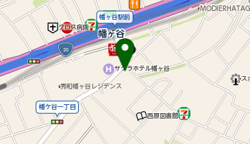 ゆうちょ銀行 本店 ファミリーマート幡ヶ谷駅南店内出張所(ATM)の地図画像
