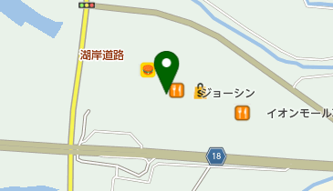 ゆうちょ銀行 大阪支店 イオンモール草津内出張所(ATM)の地図画像