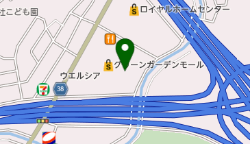 ゆうちょ銀行 大阪支店 グリーンガーデン北神戸ショッピングセンター内出張所(ATM)の地図画像
