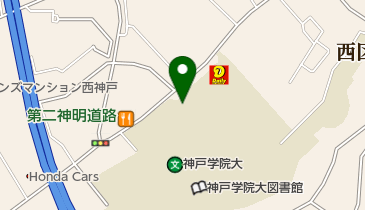 ゆうちょ銀行 大阪支店 神戸学院大学(有瀬キャンパス)内出張所(ATM)の地図画像